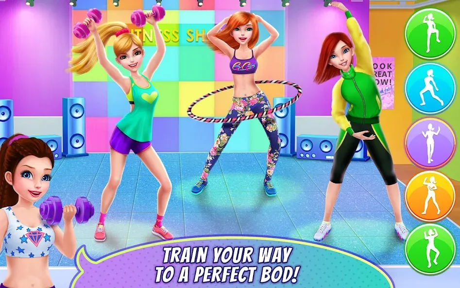 Скачать взлом Fitness Girl — Dance & Play  [МОД Unlimited Money] — последняя версия apk на Андроид screen 3