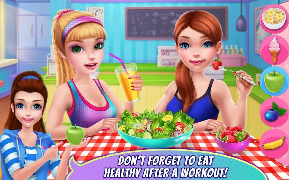 Скачать взлом Fitness Girl — Dance & Play  [МОД Unlimited Money] — последняя версия apk на Андроид screen 4