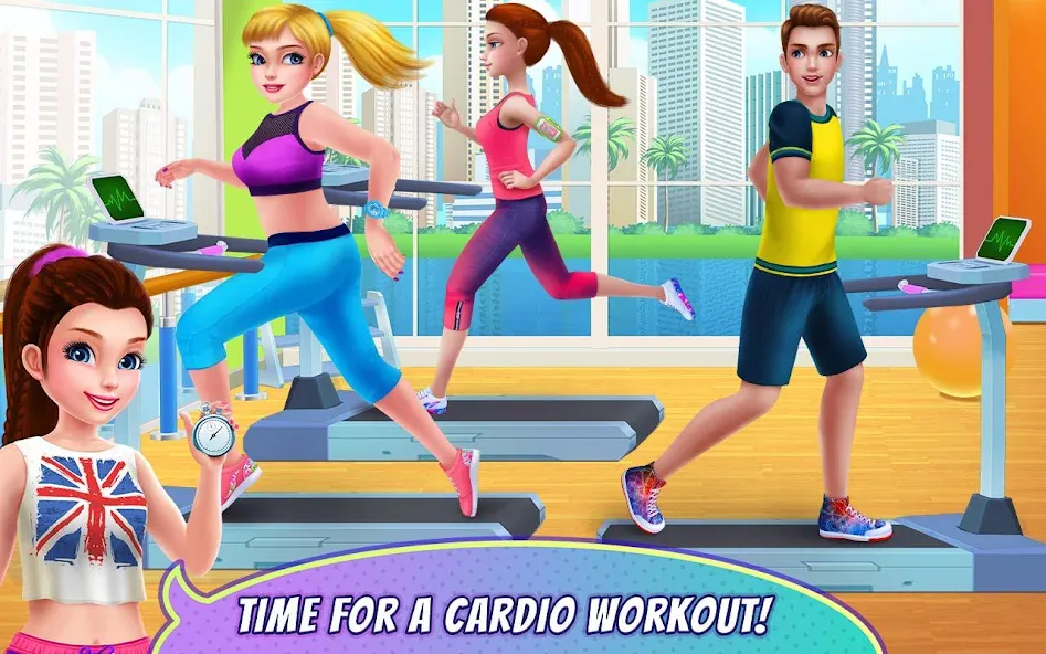 Скачать взлом Fitness Girl — Dance & Play  [МОД Unlimited Money] — последняя версия apk на Андроид screen 5