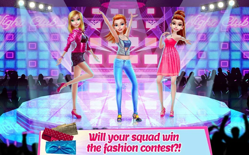 Взлом Girl Squad — BFF in Style  [МОД Menu] — последняя версия apk на Андроид screen 4