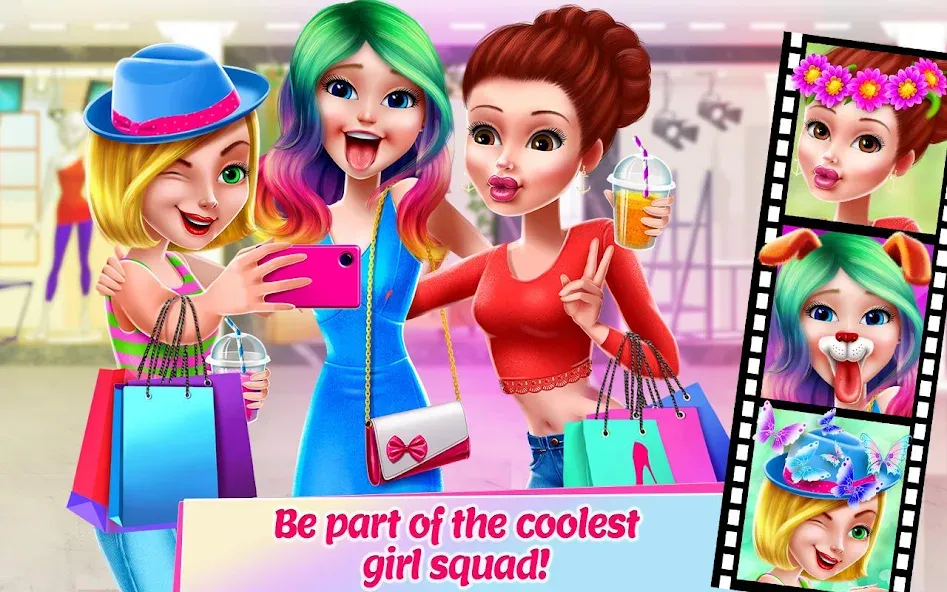 Взлом Girl Squad — BFF in Style  [МОД Menu] — последняя версия apk на Андроид screen 5