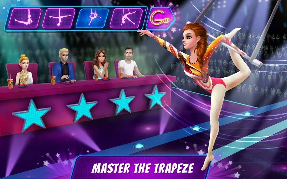 Взлом Acrobat Star Show — Girl Power  [МОД Много денег] — стабильная версия apk на Андроид screen 5