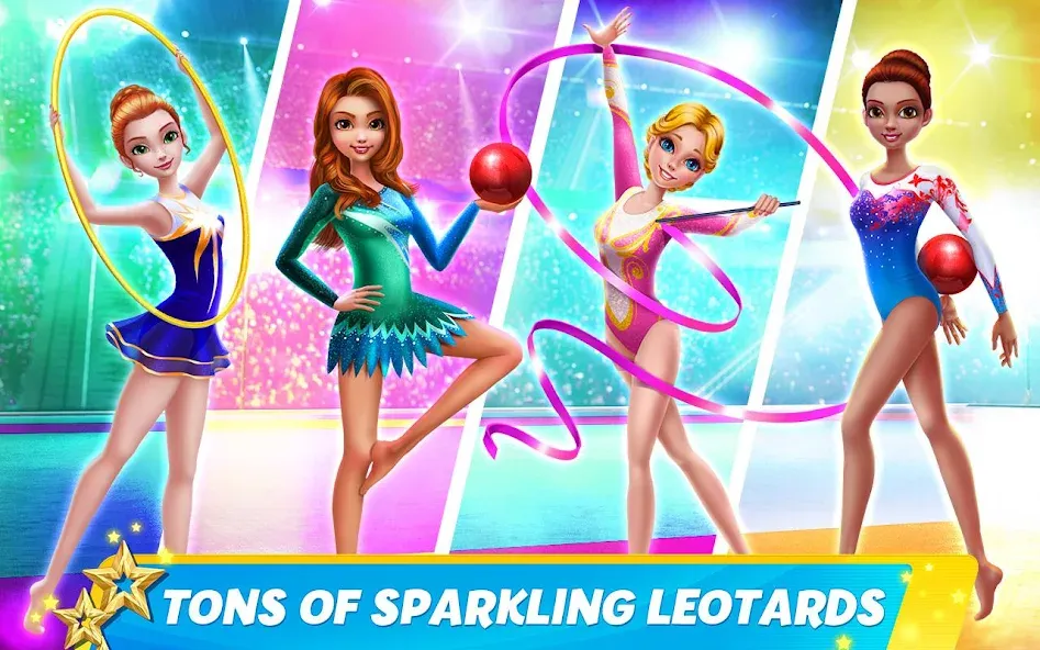 Взлом Rhythmic Gymnastics Dream Team  [МОД Unlocked] — стабильная версия apk на Андроид screen 1