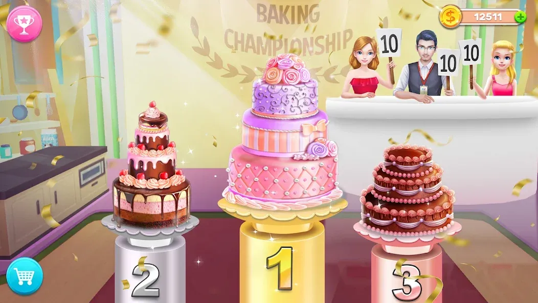 Взлом My Bakery Empire: Bake a Cake  [МОД Меню] — полная версия apk на Андроид screen 3