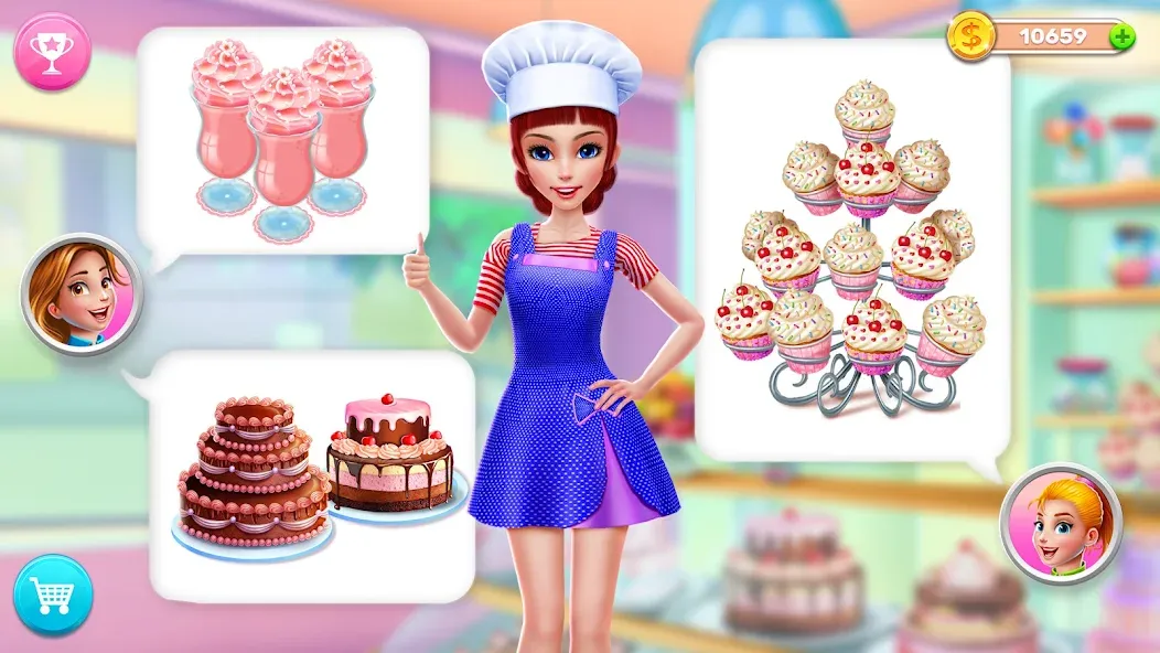 Взлом My Bakery Empire: Bake a Cake  [МОД Меню] — полная версия apk на Андроид screen 4