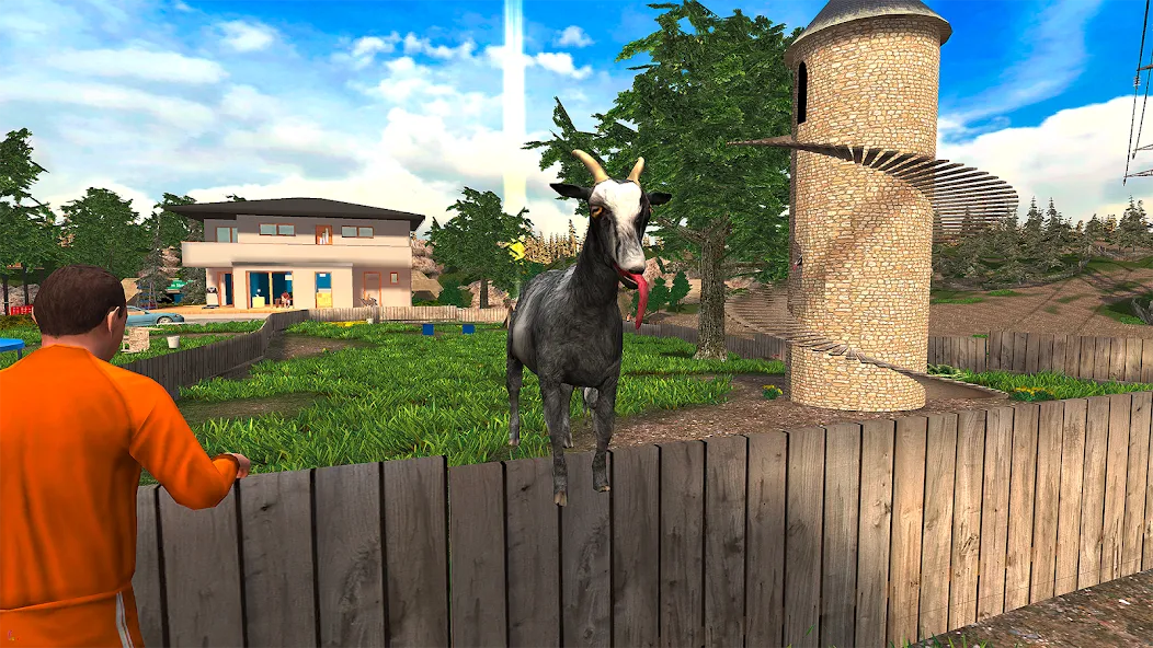 Взломанная Goat Simulator (Гоут Симулятор)  [МОД Unlimited Money] — полная версия apk на Андроид screen 1