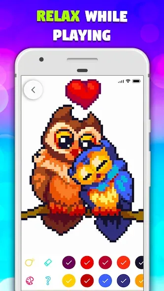 Скачать взломанную Pixel Art book・Color by number  [МОД Много монет] — стабильная версия apk на Андроид screen 3