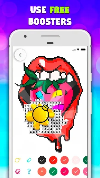 Скачать взломанную Pixel Art book・Color by number  [МОД Много монет] — стабильная версия apk на Андроид screen 4