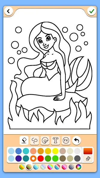 Взлом Coloring for girls and women  [МОД Все открыто] — стабильная версия apk на Андроид screen 1