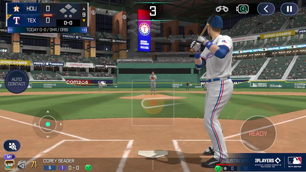 Взломанная MLB Perfect Inning 24 (МЛБ Совершенная Подача 23)  [МОД Все открыто] — полная версия apk на Андроид screen 2