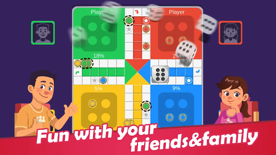 Взлом Ludo (Людо Лайт)  [МОД Все открыто] — последняя версия apk на Андроид screen 1