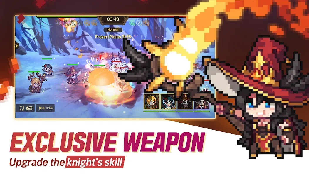 Взлом Unknown Knights: Anniversary (Анноун Найтс)  [МОД Menu] — последняя версия apk на Андроид screen 3