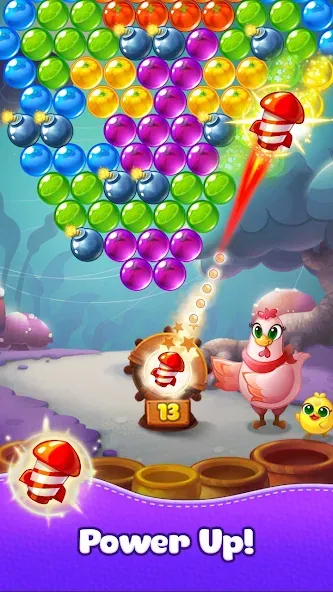 Скачать взломанную Bubble CoCo : Bubble Shooter (Бабл Коко)  [МОД Unlocked] — стабильная версия apk на Андроид screen 3