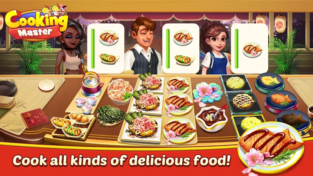 Скачать взломанную Cooking Master:Restaurant Game (Кукинг Мастер)  [МОД Много монет] — стабильная версия apk на Андроид screen 5