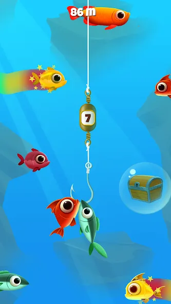 Скачать взлом Go Fishing — by Coolmath Games (Го Фишинг)  [МОД Menu] — последняя версия apk на Андроид screen 1