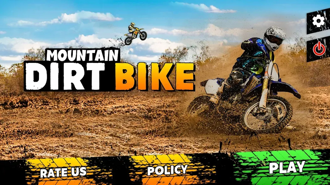 Взлом Mountain Dirt Bike Champions  [МОД Меню] — стабильная версия apk на Андроид screen 4