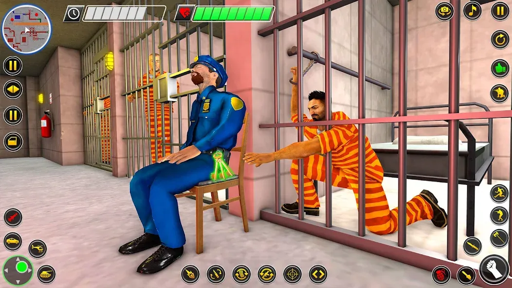 Скачать взлом Grand Jail Prison: Escape Game (Гранд Джейл Призон)  [МОД Mega Pack] — стабильная версия apk на Андроид screen 1