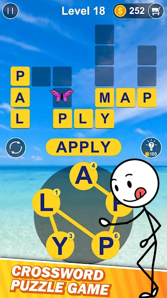 Взломанная Word Connect — Word Search (Уорд Коннект)  [МОД Unlimited Money] — стабильная версия apk на Андроид screen 3