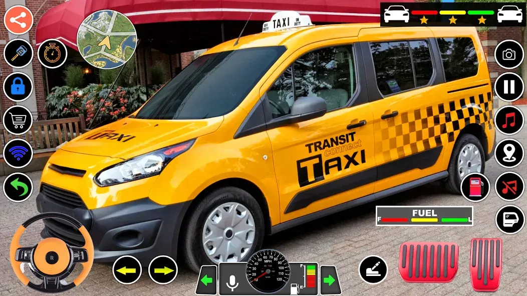 Взломанная US Taxi Game 2023-Taxi Driver  [МОД Unlocked] — последняя версия apk на Андроид screen 2