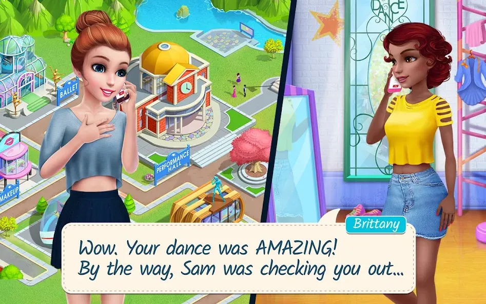 Взлом Dance School Stories  [МОД Все открыто] — стабильная версия apk на Андроид screen 2