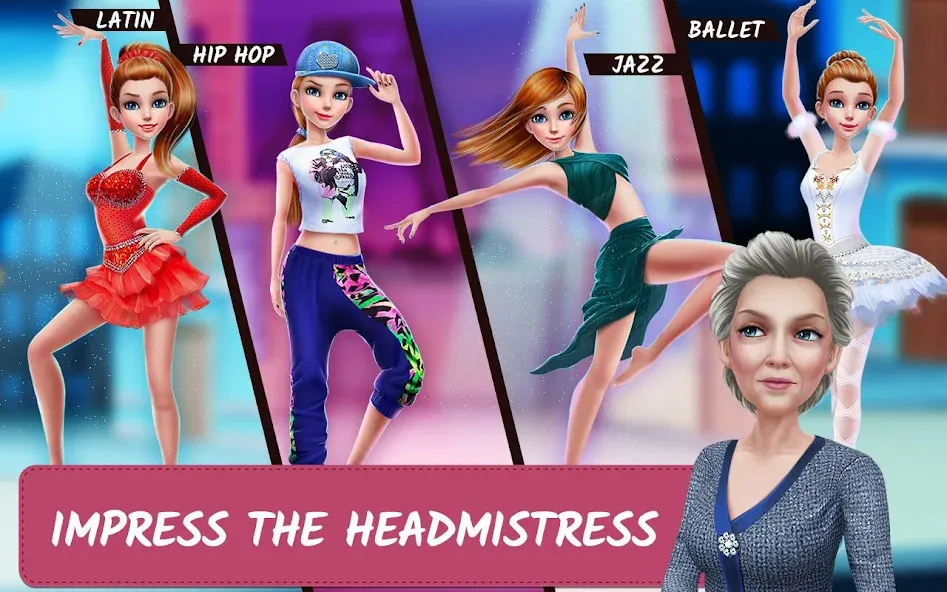 Взлом Dance School Stories  [МОД Все открыто] — стабильная версия apk на Андроид screen 3