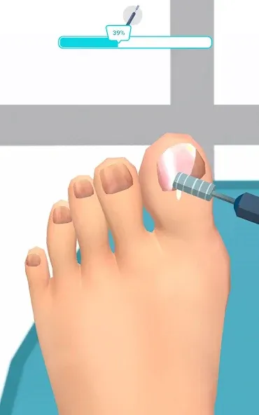 Скачать взломанную Foot Clinic — ASMR Feet Care (Фут Клиник)  [МОД Mega Pack] — полная версия apk на Андроид screen 5