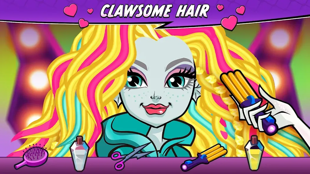 Взлом Monster High™ Beauty Salon (Монстер Хай)  [МОД Много денег] — полная версия apk на Андроид screen 2