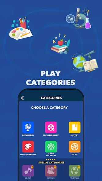 Взлом General Knowledge Quiz  [МОД Бесконечные деньги] — стабильная версия apk на Андроид screen 4