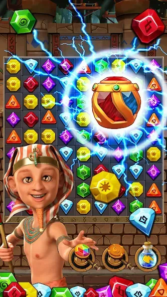 Взлом Jewel Ancient 2: lost gems (Джуэл Эншиент 2)  [МОД Menu] — полная версия apk на Андроид screen 3