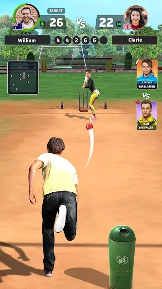 Взломанная Cricket Gangsta™ Cricket Games (Крикет Гангста 11 Лига)  [МОД Меню] — стабильная версия apk на Андроид screen 2