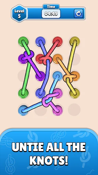 Взломанная Twisted Tangle (Твистед Тэнгл)  [МОД Все открыто] — полная версия apk на Андроид screen 1