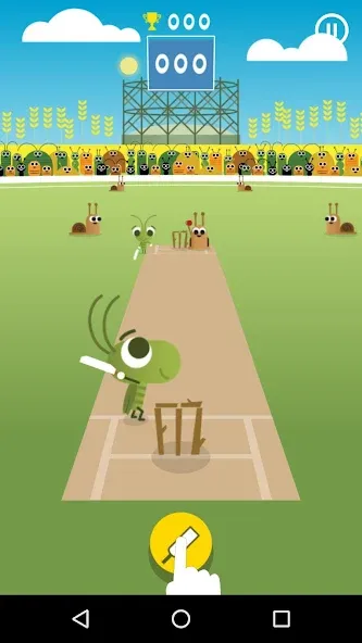 Взломанная Doodle Cricket — Cricket Game (Дудл Крикет)  [МОД Меню] — полная версия apk на Андроид screen 1