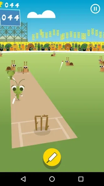 Взломанная Doodle Cricket — Cricket Game (Дудл Крикет)  [МОД Меню] — полная версия apk на Андроид screen 3