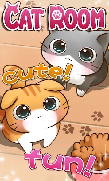 Скачать взломанную Cat Room — Cute Cat Games (Кэт Рум)  [МОД Много монет] — стабильная версия apk на Андроид screen 1