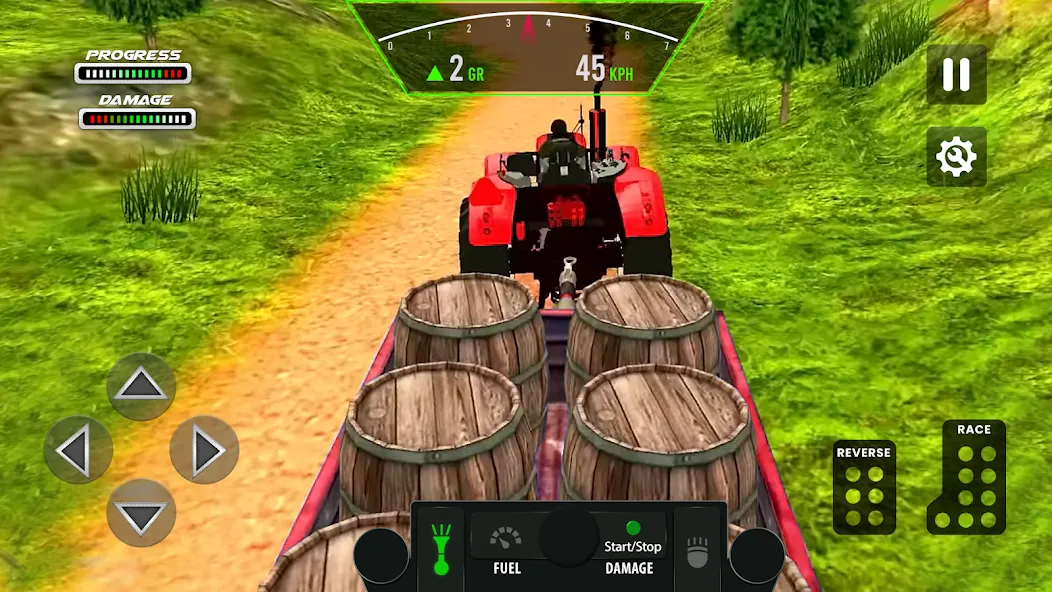 Скачать взлом Tractor Simulator Farm Games (Фарминг игры)  [МОД Unlocked] — полная версия apk на Андроид screen 4