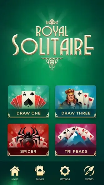 Скачать взломанную Classic Solitaire: Card Games (Классический пасьянс)  [МОД Все открыто] — стабильная версия apk на Андроид screen 5