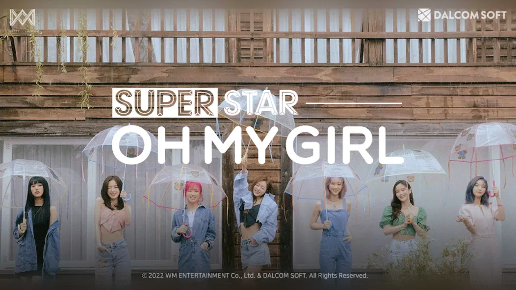 Скачать взломанную SUPERSTAR OH MY GIRL (СуперЗвезда О Мой Девушка)  [МОД Бесконечные деньги] — полная версия apk на Андроид screen 1