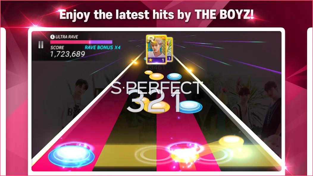 Взлом SUPERSTAR THE BOYZ (уперстар Зе Бойз)  [МОД Menu] — полная версия apk на Андроид screen 3