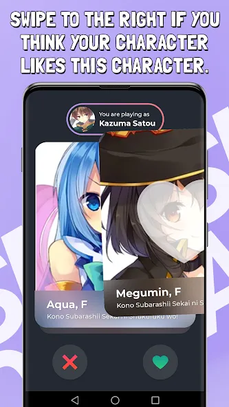 Скачать взломанную Smash or Pass Anime Game  [МОД Много денег] — последняя версия apk на Андроид screen 3