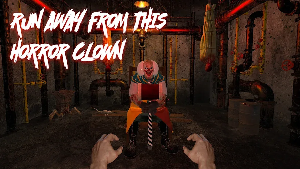 Взломанная Horror Clown — Scary Ghost  [МОД Menu] — последняя версия apk на Андроид screen 1