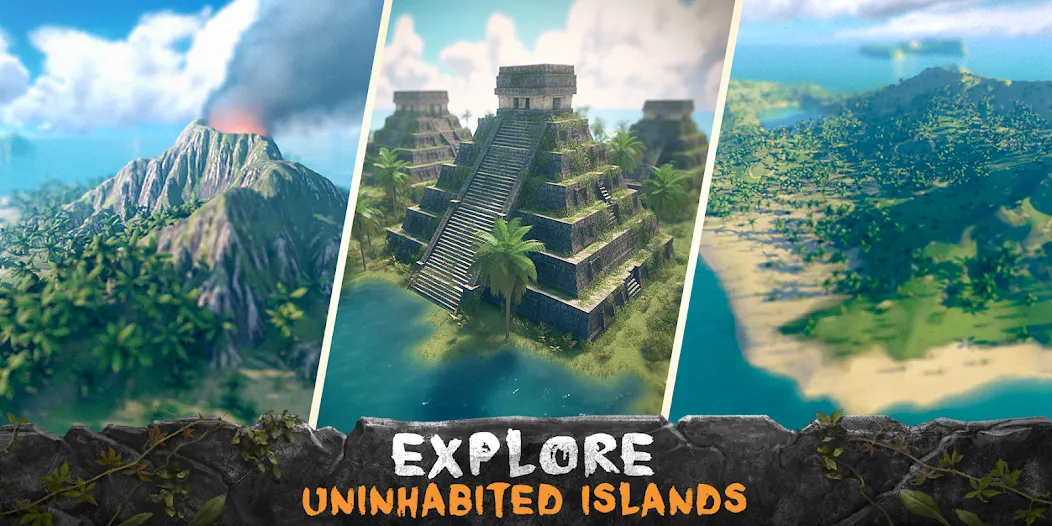 Скачать взломанную Survival Island: Survivor EVO (Сурвайвал айленд)  [МОД Меню] — полная версия apk на Андроид screen 2