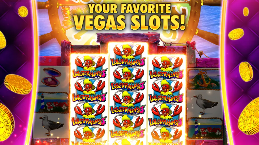 Скачать взломанную DoubleDown Casino Vegas Slots (Даблдаун)  [МОД Меню] — стабильная версия apk на Андроид screen 1