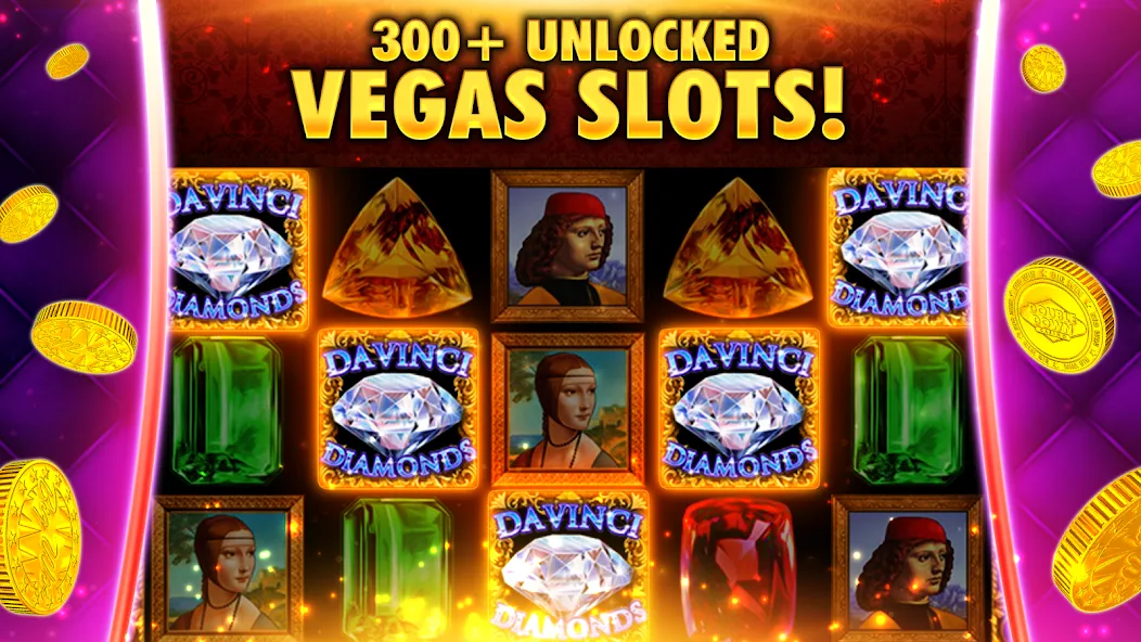 Скачать взломанную DoubleDown Casino Vegas Slots (Даблдаун)  [МОД Меню] — стабильная версия apk на Андроид screen 2