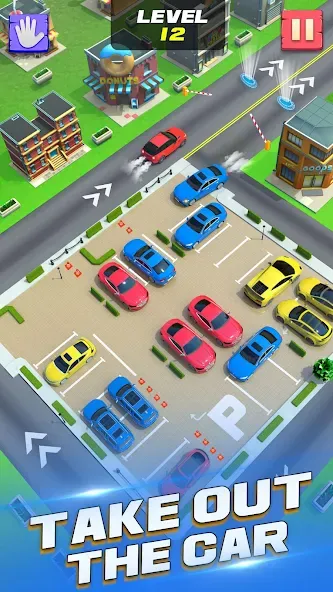 Взломанная Unblock It Car Puzzle Game (Паркинг Джам Разблокировать)  [МОД Бесконечные монеты] — полная версия apk на Андроид screen 1