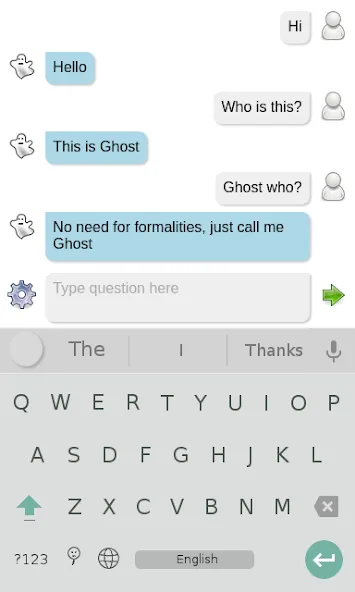 Скачать взлом Ghost chat bot (Гостчатбот)  [МОД Бесконечные деньги] — последняя версия apk на Андроид screen 1