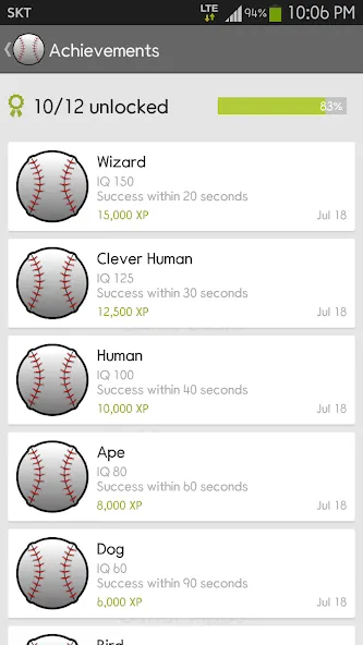 Скачать взломанную IQ Baseball — Number Puzzle (АйКью Бейсбол)  [МОД Много монет] — полная версия apk на Андроид screen 5