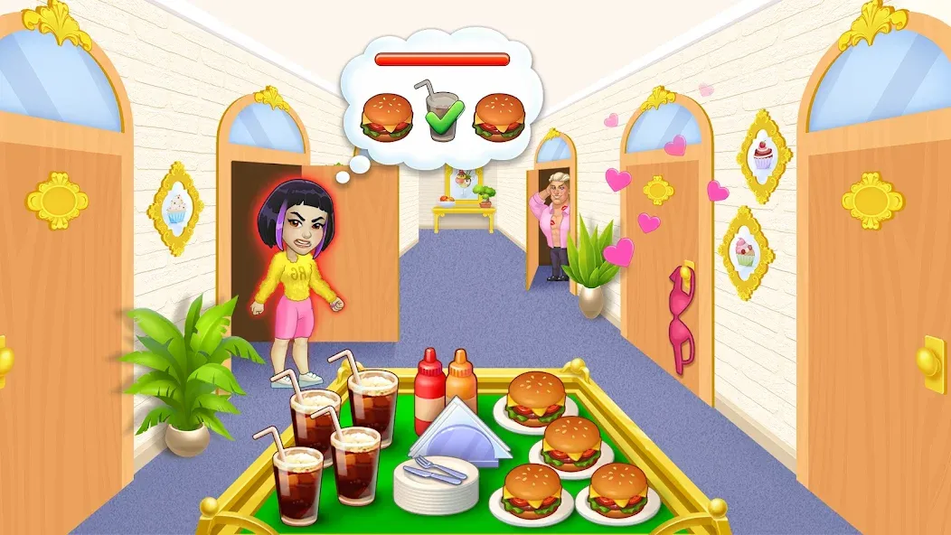 Взломанная Jane’s Story: Cooking & Hotel  [МОД Бесконечные монеты] — последняя версия apk на Андроид screen 1