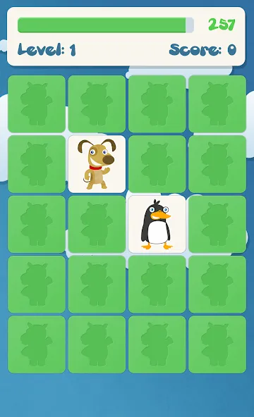 Скачать взлом Animals memory game for kids  [МОД Много монет] — последняя версия apk на Андроид screen 4