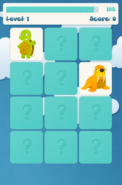 Скачать взлом Animals memory game for kids  [МОД Много монет] — последняя версия apk на Андроид screen 5