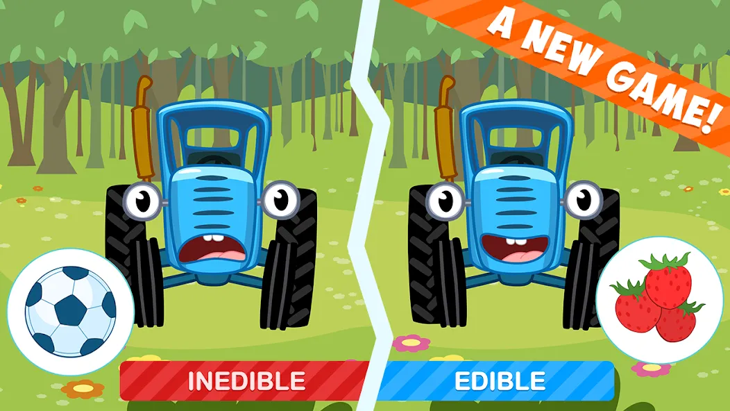 Скачать взлом Tractor Games for Kids & Baby!  [МОД Unlocked] — стабильная версия apk на Андроид screen 1